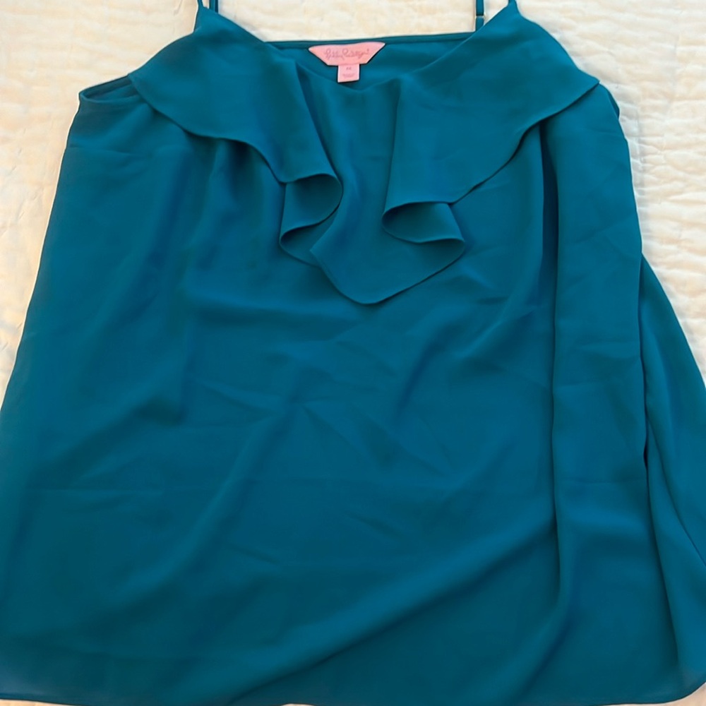 Lilly Pulitzer ruffle top